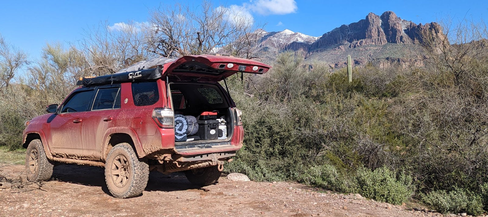 Toyota 4Runner overlooking mountain