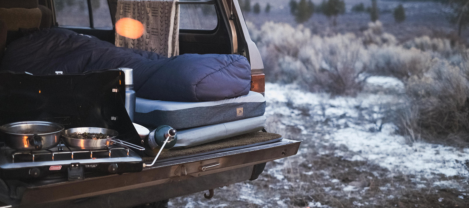 truck bed camping