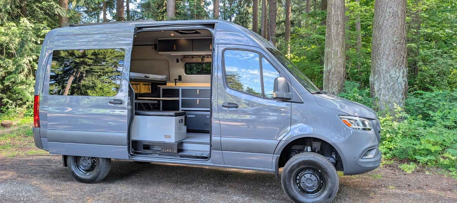 Rigs We Dig: Hannah Bergemann's Custom Sprinter Van Built for Mountain Bike Adventures
